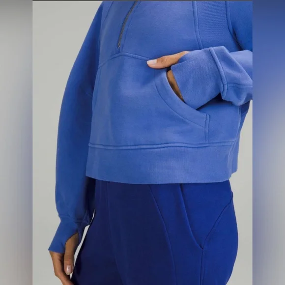 Lululemon Scuba Oversized Half-Zip Hoodie
Wild Indigo XS/S - Picture 4 of 9